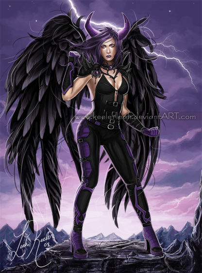 Arhanghel Costume-Black Wings
