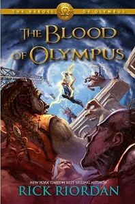  Official Book Cover for Blood of Olympus