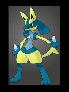  Kinjin, the Lucario with powers of great Aura.