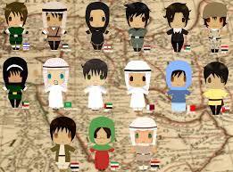  hetalia - axis powers middle east colored chibi animê
