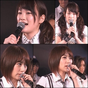  From Team A Renai Kinshi Jourei stage today, after encore MC