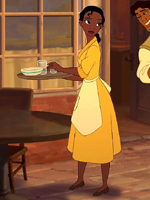 princess tiana waitress costume