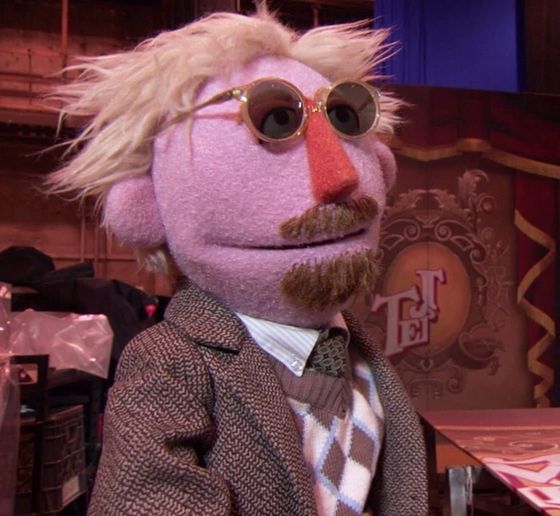  James Bobin Muppet- With this puppet's only appearance being in the Muppets (2011), a reappearance from this puppet seems unlikely. Just because it didn't appear in the sequel Muppets Most Wanted, doesn't mean it won't ever be reused again.