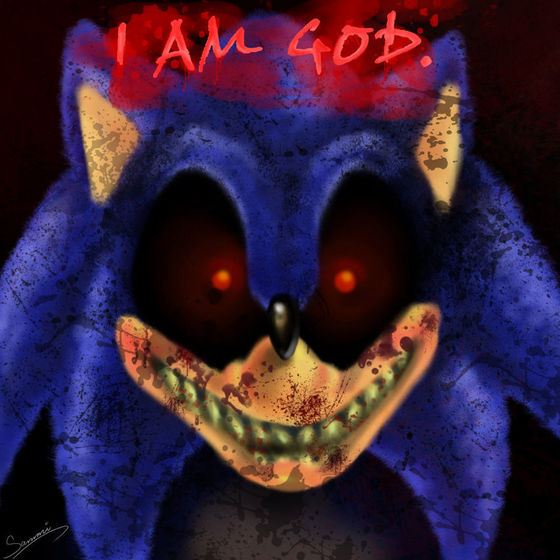  "I AM GOD" screen