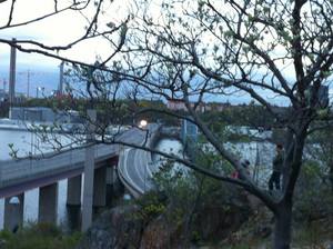  View from Lidingö over to Stockholm, picture taken oleh me