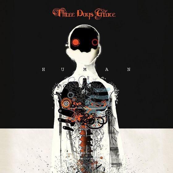  Three Days Grace "Human" Album Art