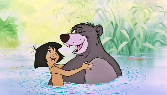  Baloo was Mowgli's pal almost from the very start.