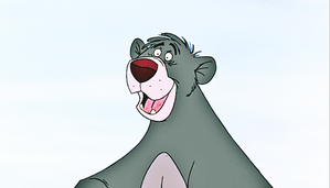  Baloo, the true estrela of "The Jungle Book".