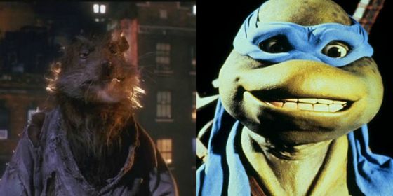  Splinter: "All fathers care for their sons" Leonardo: " They were many, but we kick...we fought well."