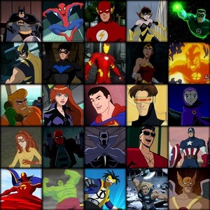  nvm that this has mostly superheroes. i couldn't find a good one of male heroes