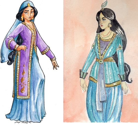  meer Accurate Portrayal of an Arabian Princess