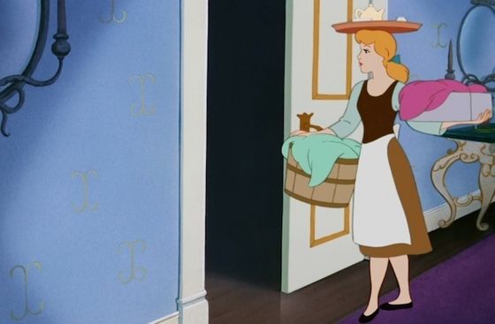  MaidofOrleans : "They both were trapped, but she wouldn't like Cinderella's quiet way of standing up for herself."