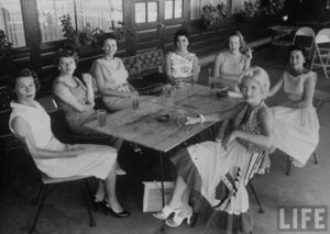 Original Mercury 7 Wives Together