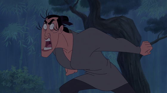  My reaction to Mushu's actions. Also Shang's face. LOOK AT IT. XD