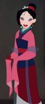  Don't worry, Mulan. You won't have to wear that outfit forvever...
