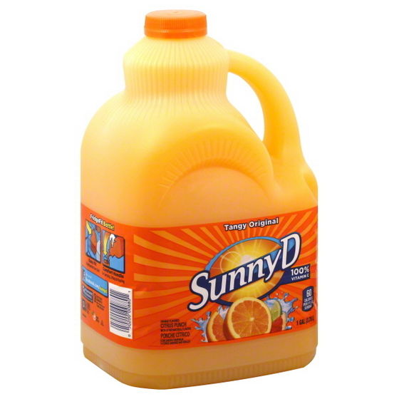 DON'T DRINK THIS IT'S JUST SUGAR WATE- *Punches* Buy Sunny-D Today! ^____^