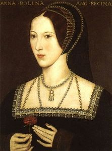  Portrait of Anne Boleyn.