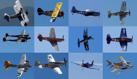  To give Du an idea of what some of the planes look like, here are some pictures.