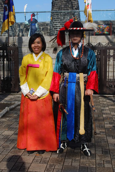  A Korean princess and prince.