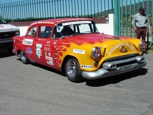  This is the race car successivo to the tower Mr. Baldwin is in