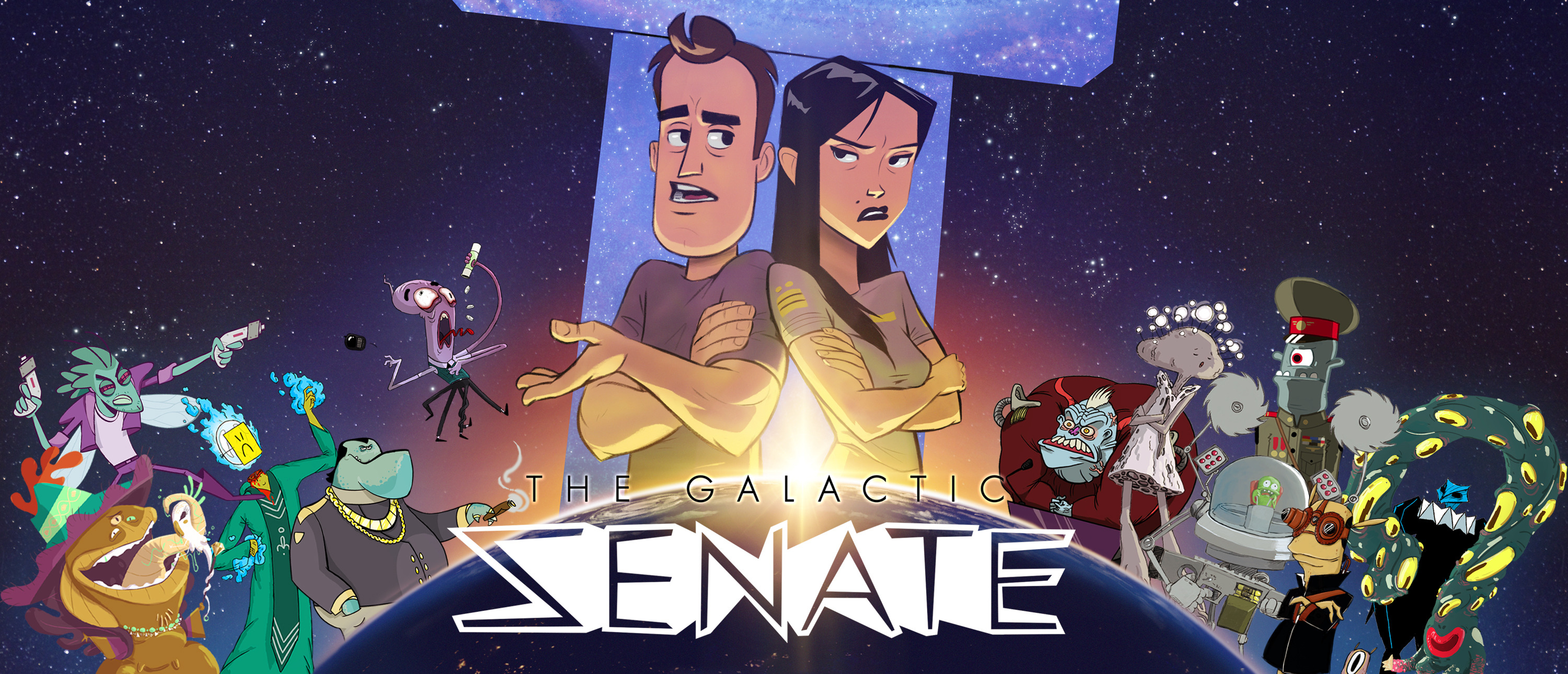 The Galactic Senate - Animated Web Series coming soon - Cartoons - Fanpop