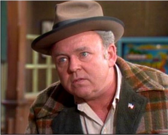  7. Archie Bunker from "All in the Family".