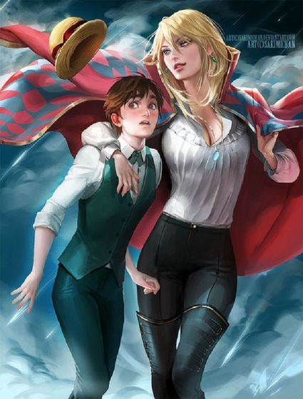  Sophie and Howl - 'Howl's Moving Castle'