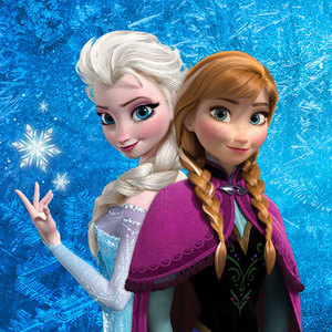  Anna and Elsa.
