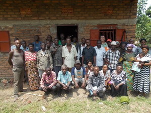  Vanilla farm training participants in Uganda
