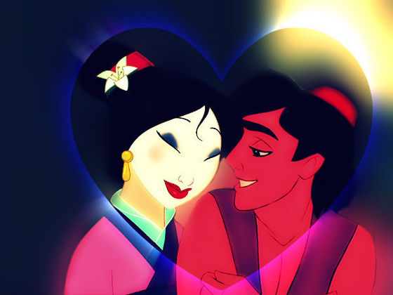 Mulan and Aladdin