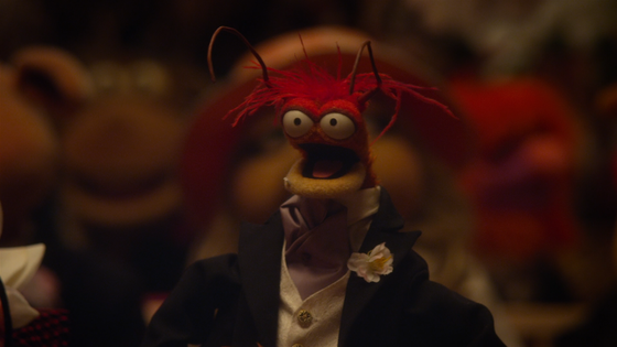 Pepe the King Prawn is back and this time he plays a larger role as opposed to his smaller role in the previous movie. Also Spamela Hamderson and Mahna Mahna background cameo!