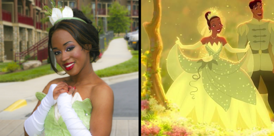  Tiana from The Princess And The Frog