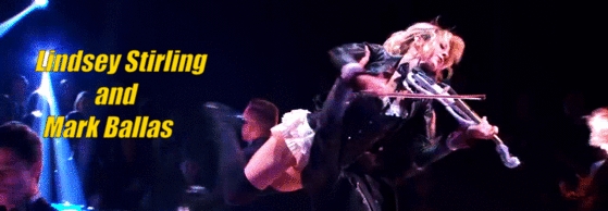  Lindsey Stirling and Mark Ballas - Dancing With The Stars Season 25 Banner #1