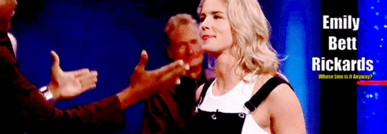  Whose Line Is It Anyway? - Emily Bett Rickards Banner