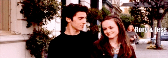  Gilmore Girls - Jess and Rory Banner