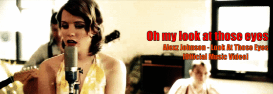  Alexz Johnson - Look At Those Eyes [Official Video] Banner