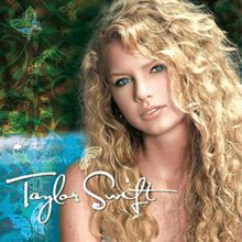  "Taylor Swift" album cover