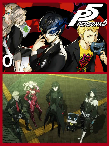  Persona 5 The Animation. And giorno Breakers Anime.