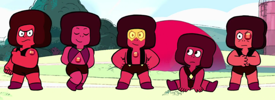  Rubies from Steven Universe