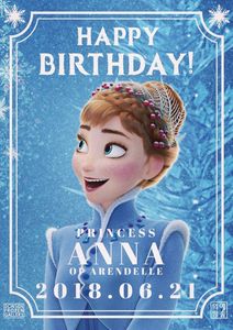  I know Anna isn't real - but I still want to wish her a Happy Birthday.