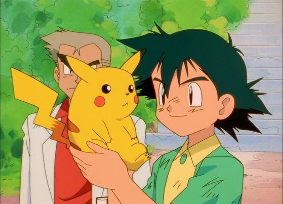  Ash and Pikachu