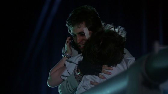  Joey comforts Annette during Bobby C's tragedy