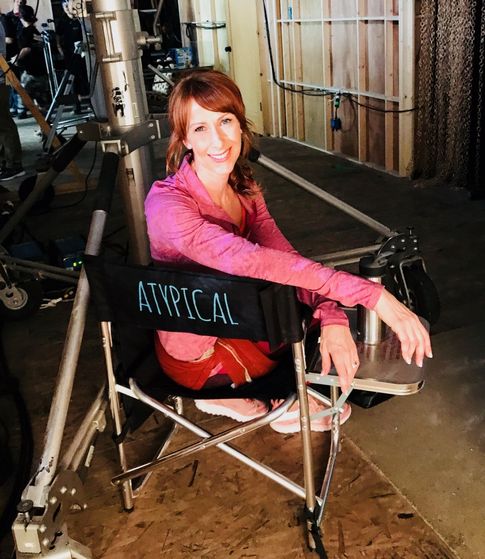  Wendy Braun on-set "Atypical"