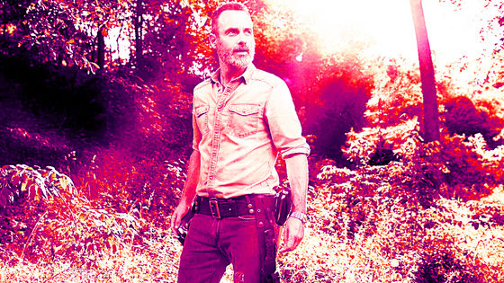  Andrew lincoln as Rick, Season 9 Character Portrait