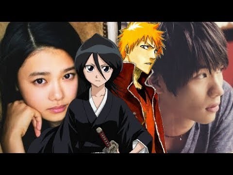 Bleach Anime and Live Action Movie. Rukia Kuchiki and Ichigo Kurosaki. Hana Sugisaki and Sota Fukushi.