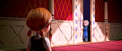  Even though she was scared of hurting Anna, I feel like she should have at least spoken to her rather than being too afraid to leave her room. Family is really important to me, and I can’t imagine shutting them out the way Elsa did.