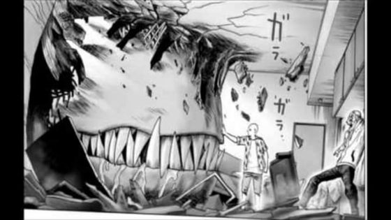  One punch Man Season 2 Manga Saitama saves King.