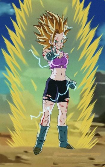  Super Saiyan 2 Bra ( The Young Z-Fighters face off against Broly. Bra transform into super saiyan 2 against Broly for the first time while Gohan is on letto rest do to injuries from the New Cell Games and there’s a shortage on Senzu Beans.)
