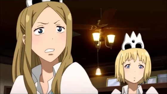  Soul Eater Not! Liz and Patty Thompson sisters before meeting Death The Kid.