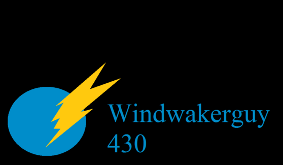  The cirkel moves in from the right. When it stops, a lightning bolt appears, followed door the name, WindWakerGuy430